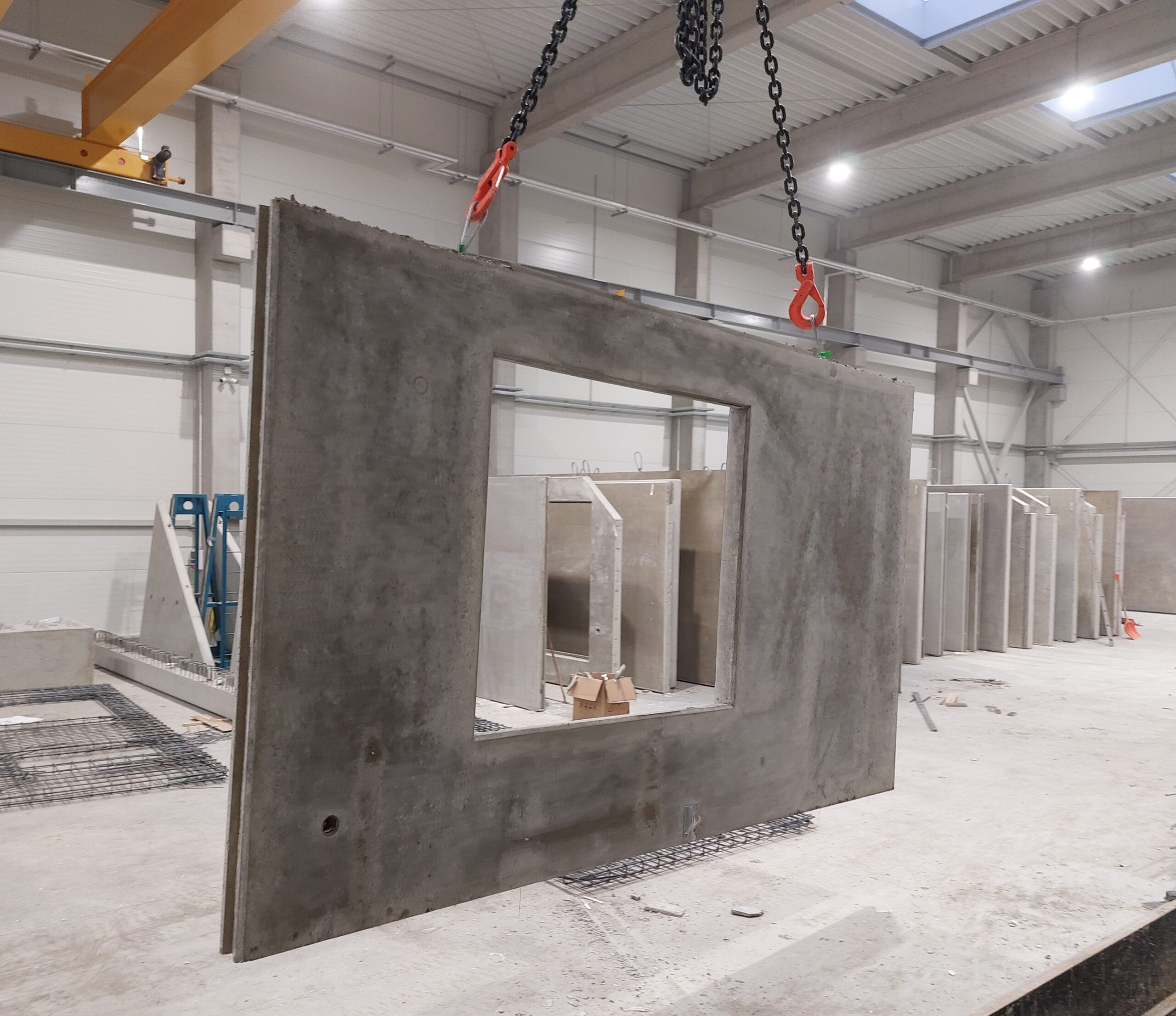 Jak powstają ściany prefabrykowane domów Prenovi